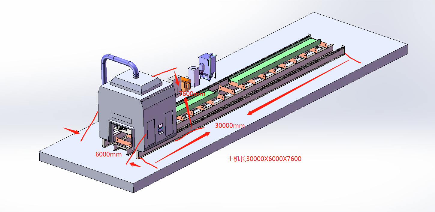 五軸型材激光切割機